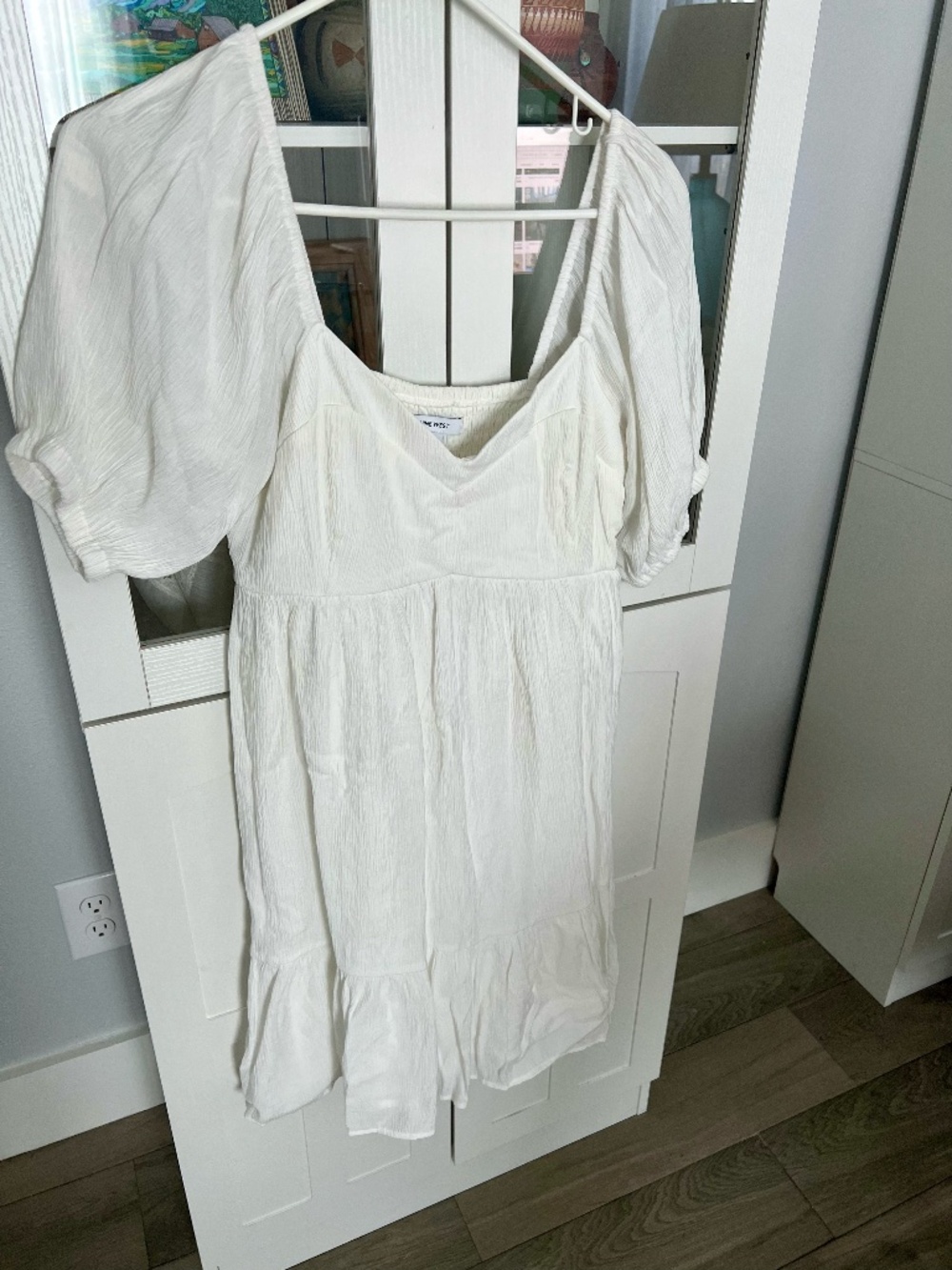 Nine West White Dress, Size M